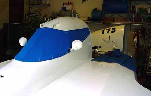 Hydroplain windshield cover & toolpad