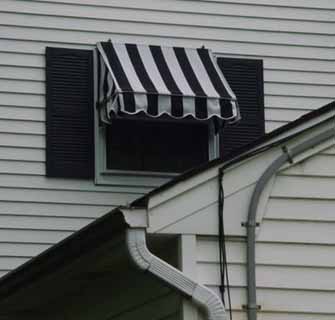36" awning 2nd. floor